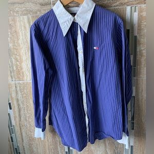 Tommy pin stripe blouse